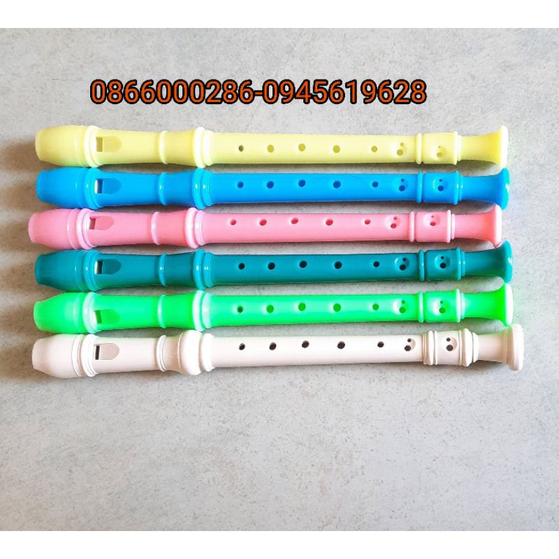 Sáo nhựa recorder 8 not, sáo recorder cho học sinh 8 not