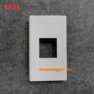 Mặt chứa 1 cầu dao mccb 2 cực - cb cóc