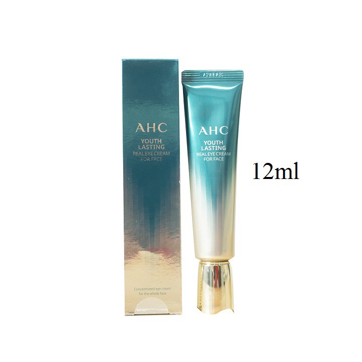 Kem Mắt AHC Ageless Real Eye Cream For Face 12ml Hàn Quốc