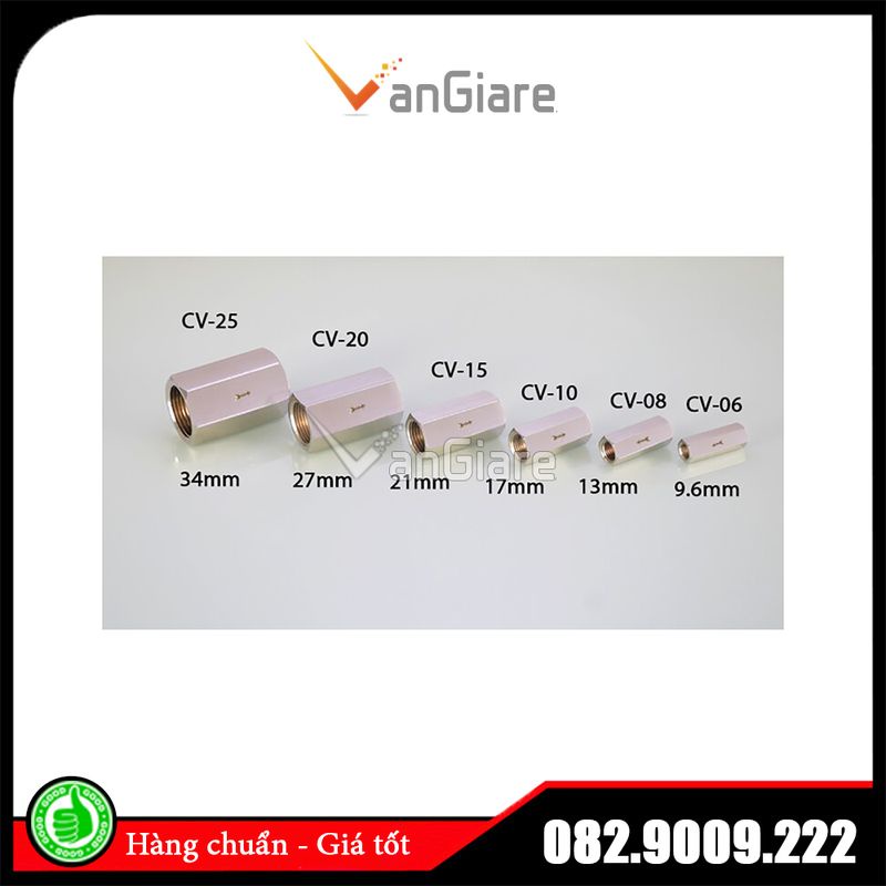 Van 1 chiều CV Sunrise - gas khí hơi CV06 CV08 CV10 CV15