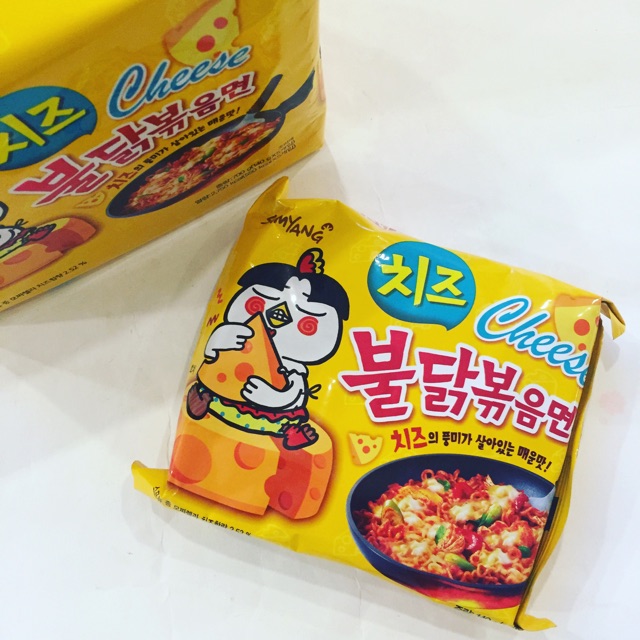 Combo 5 Mì cay phô mai - Hàn Quốc