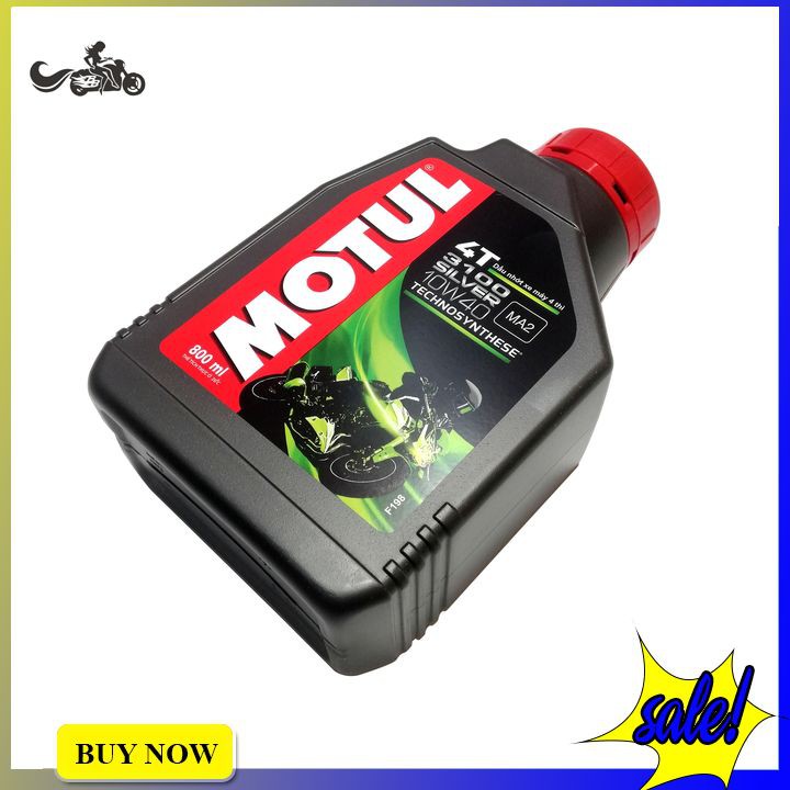 Dầu nhớt Motul SILVER 4T 3100 10W40 0.8L cho dòng xe số phổ thông - Phân phối chính hãng