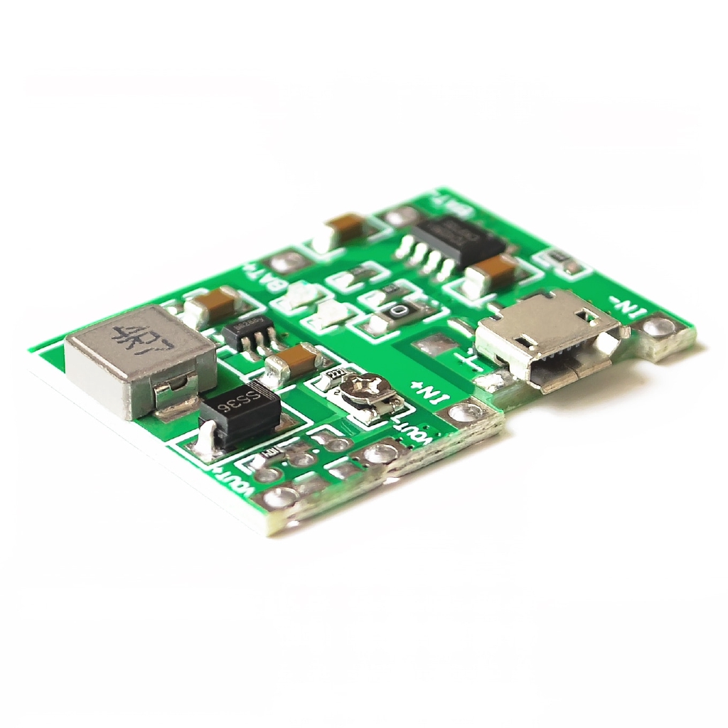 Bảng Mạch Tăng Áp 18650 3.7V 4.2V DC-DC TP4056