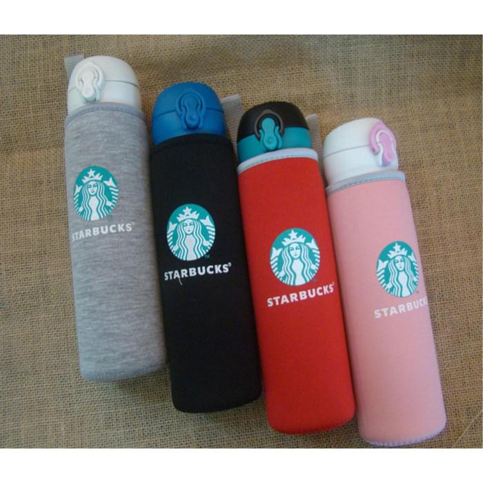 [Nhà sản xuất] Hộp đựng cốc ấm áp dày bốn màu Carryon Giá đỡ cốc giữ đá Giá đỡ cốc chống sốc 380ml 550ml 420ml