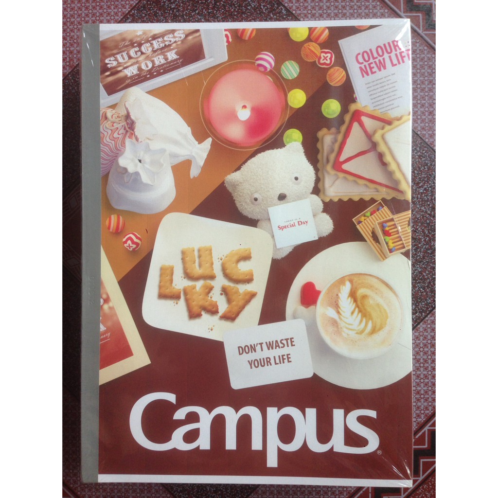 Combo 5 quyển campus Gift 120 trang