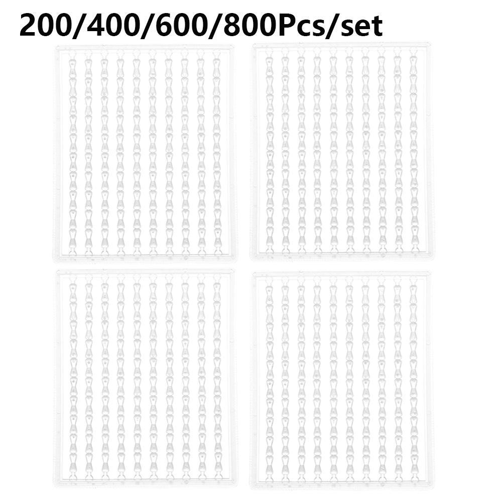 Set 200 / 400 / 600 / 800 Hạt Xỏ Lưỡi Câu Cá Màu Đen / Xanh Lá / Xanh Lá Chất Lượng Cao