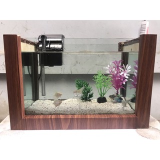 Bể cá khung gỗ 3025 mài vi tính gỗ thịt