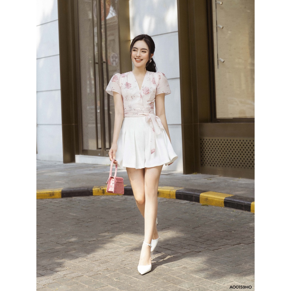Áo thắt nơ eo 1AO0159HO Lep'
