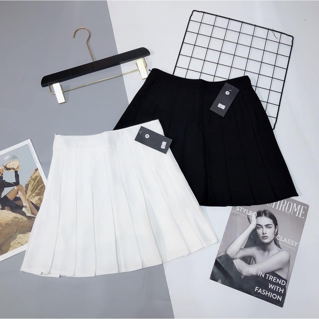 Chân váy xếp ly 2 màu mã 708 (kèm ảnh thật,video) | BigBuy360 - bigbuy360.vn