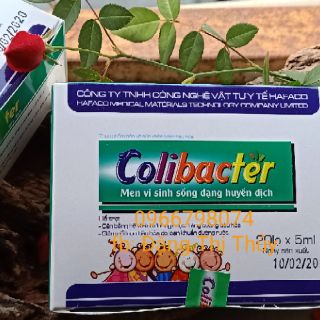 combo 15 men vi sinh colibacter DATE MỚI NHẤT