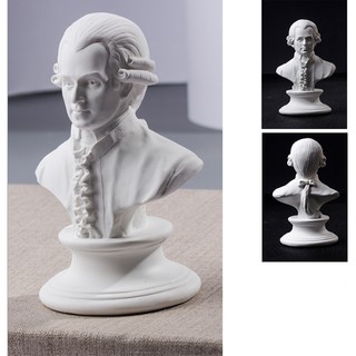 KHO-HN * Tượng thạch cao nhà soạn nhạc Mozart - dùng trang trí, tập kí họa, DIY