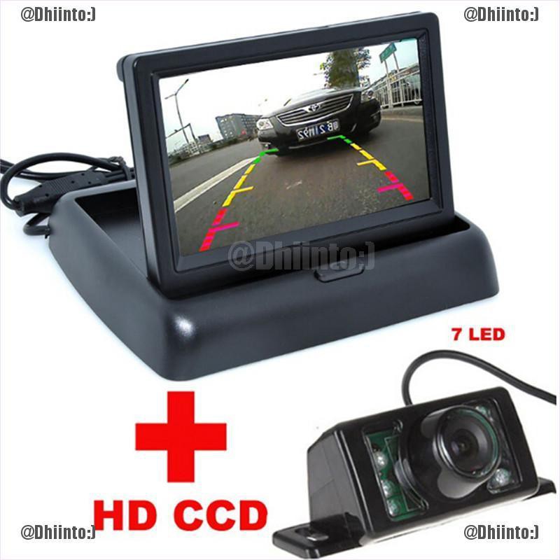 Camera Lùi Xe Hơi Màn Hình Lcd 3.5 '' Chống Thấm Nước