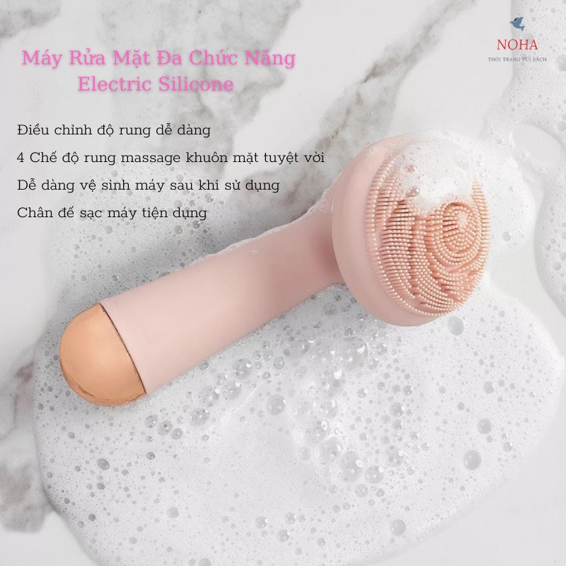 Máy rửa mặt cao cấp Ultrasonic Facial Cleaner S030