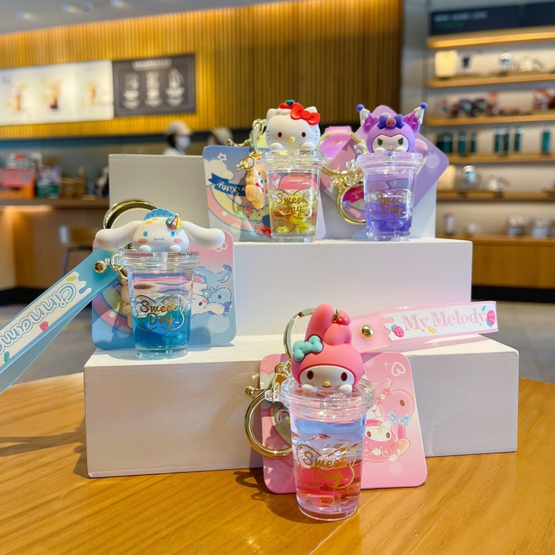 Móc Khóa Cốc Trà Sữa sanrio Chính Hãng