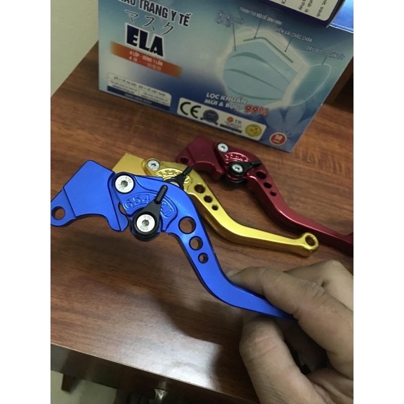 Tay Phanh Cơ Tay Thắng Đùm 6 Số Ware 100,50cc Dream ,Ware Thái Nhôm CNC