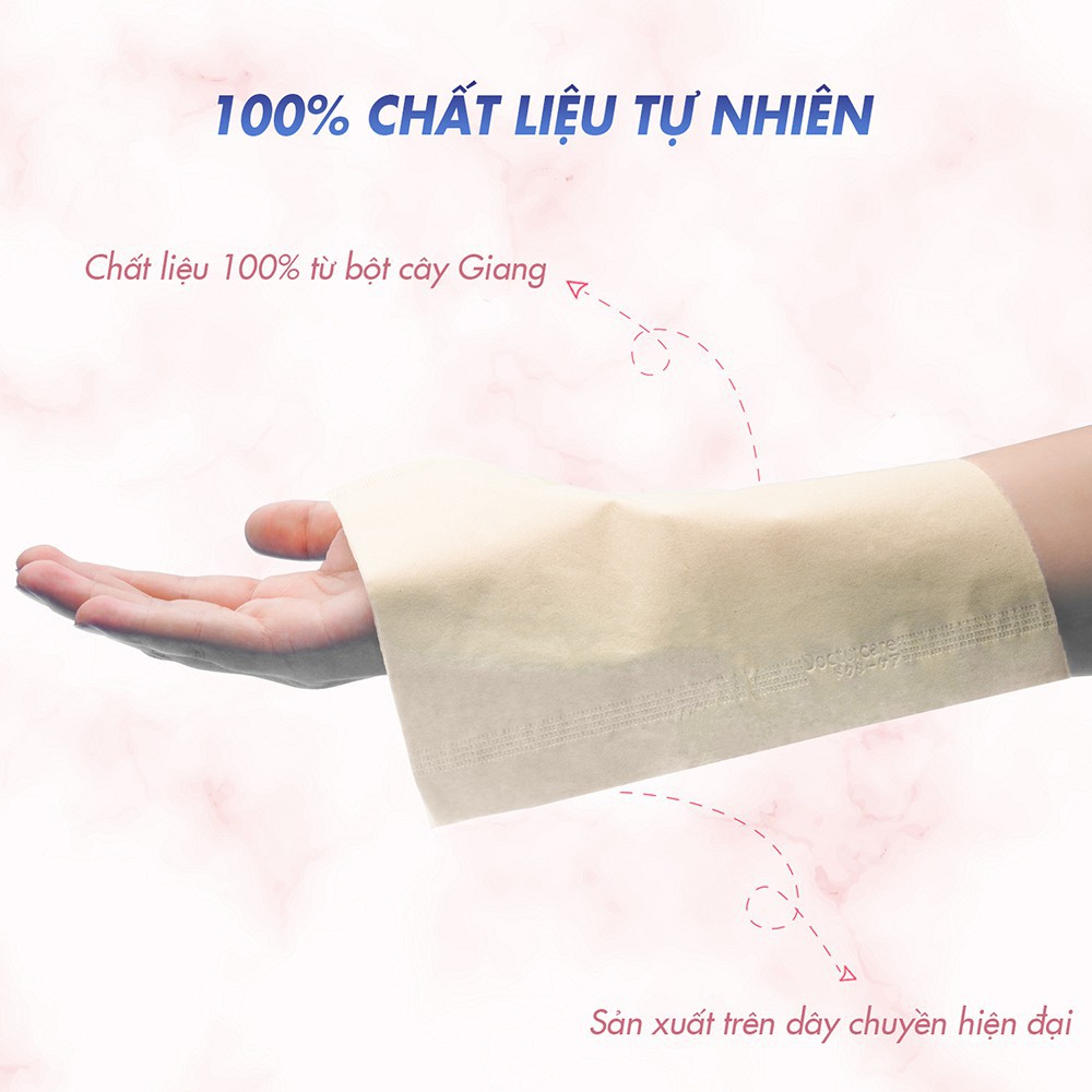 Combo 6 gói giấy ăn Slisoft vàng đa năng thân thiện với môi trường,Khăn giấy không chất tẩy trắng Decano Store