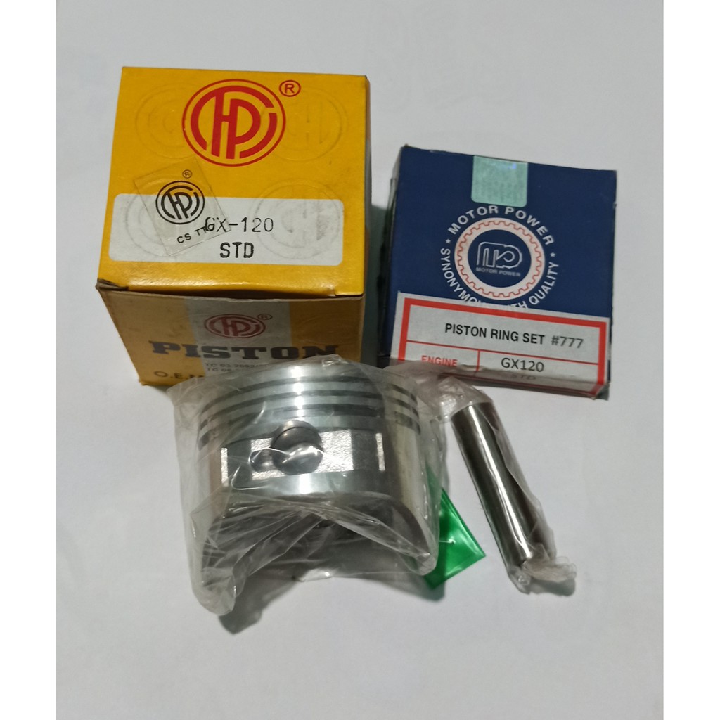 Set Piston, Bạc, Ắc cho động cơ nổ GX110 GX120 GX140 GX160 GX170 GX200 GX240 GX270 GX340 GX390 GX420