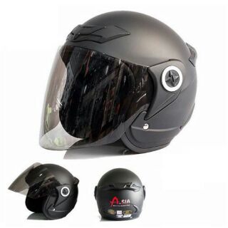 Kính/ Mũ bảo hiểm 3/4 Asia M168 - Bảo hành 12 tháng