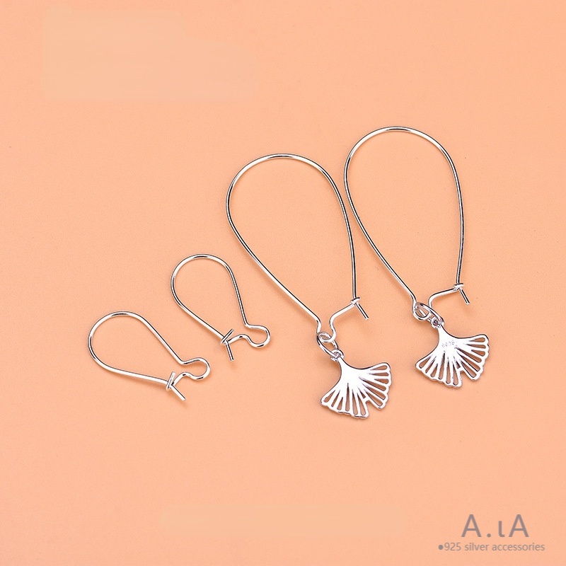 █diy゜ S925 Bạc●Móc Kẹp Bông Tai Bằng Bạc Sterling 925 Làm Thủ Công DIY