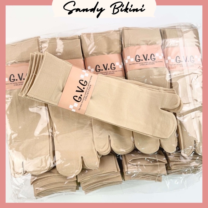 Set 10 Đôi Tất Nữ Xỏ Ngón Chống Nắng, Tất Cổ Cao Da Chân Vải Dày Dặn, Mềm Mịn Cực Êm Chân