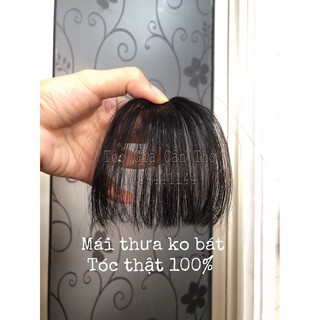 Mái thưa bằng tóc thật 100%