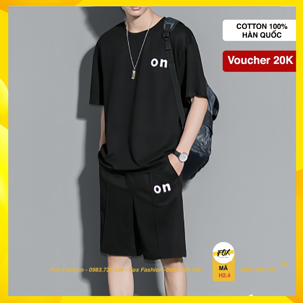 Quần áo thể thao nam mùa bè | Bộ thể thao nam mùa hè big size 45-115kg | Bộ nam hè chất thun cotton, cổ tròn, tay lỡ