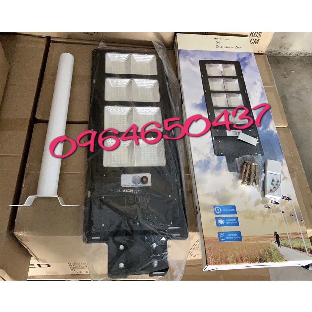 ĐÈN LIỀN THỂ NĂNG LƯỢNG MẶT TRỜI 150W/ 180W. BẢO HÀNH 24 THÁNG
