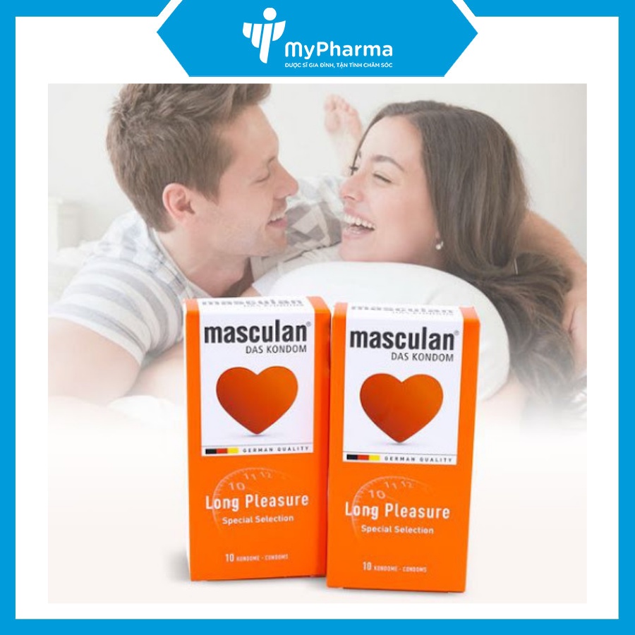 Bao cao su Masculan kéo dài thời gian hộp 10 chiếc