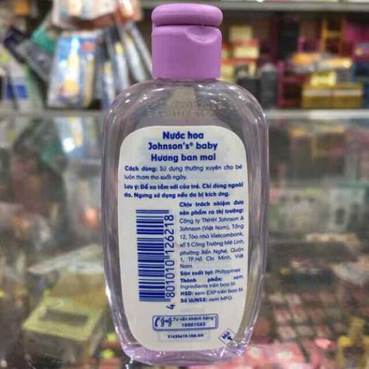 Nước hoa Johnson’s Baby Hương Ban Mai chai 50ml