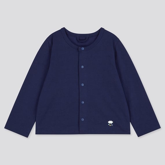 Áo chống nắng Cardigan cotton chống tia UV Uniqlo dài tay