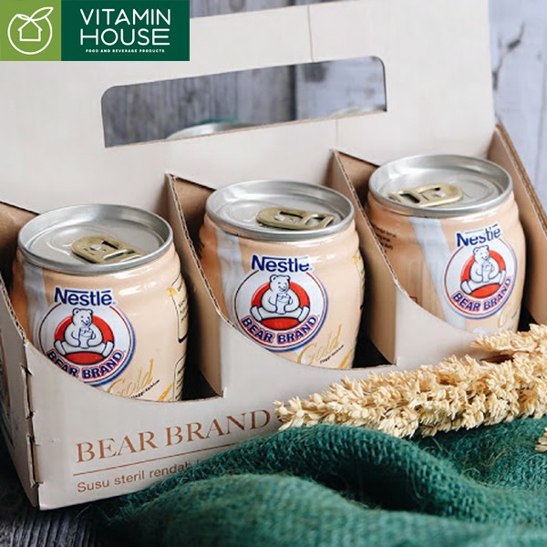 Sữa Gấu Đẹp da Nestle Bear Brand Gold Thái Lan Đủ Vị 140ml