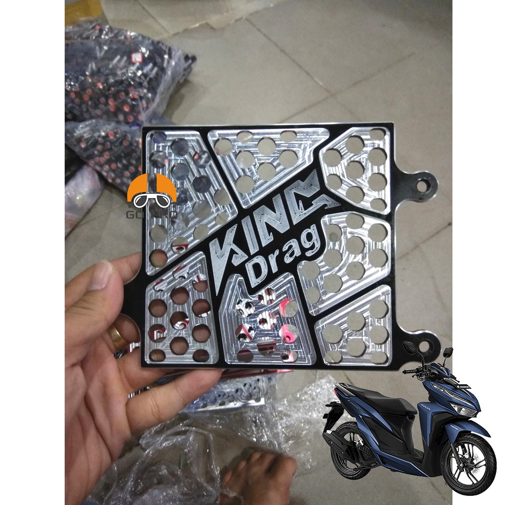 [CHÍNH HÃNG] Che Két Nước Dành Cho Vario 2018 Nhôm CNC Mã KDV1