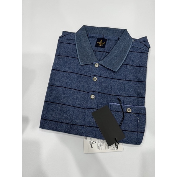 Áo thun Nam Trung Niên mẫu kẻ ô ảnh thật