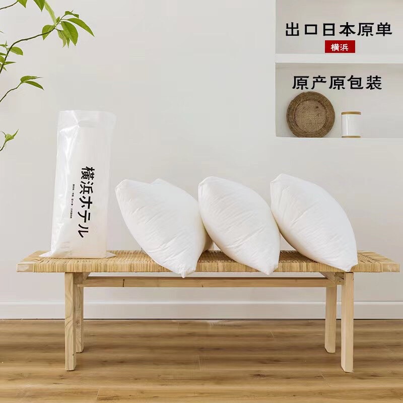 Ruột gối Mejia Nhật cottong thoáng mái êm ái cho giấc ngủ ngon (kt 48x74)