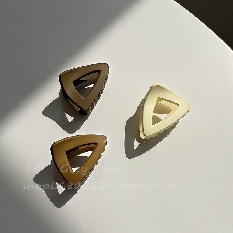 Kẹp Tóc Acrylic Thời Trang Hàn Quốc Đơn Giản Dành Cho Nữ