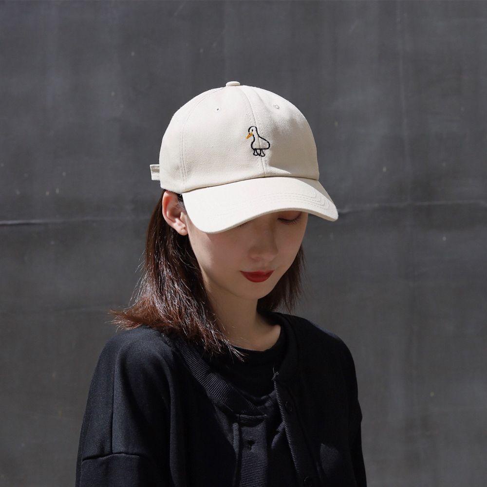 FORBETTER Mũ Lưỡi Trai Họa Tiết Hoạt Hình Phong Cách Hip Hop Hàn Quốc Cá Tính