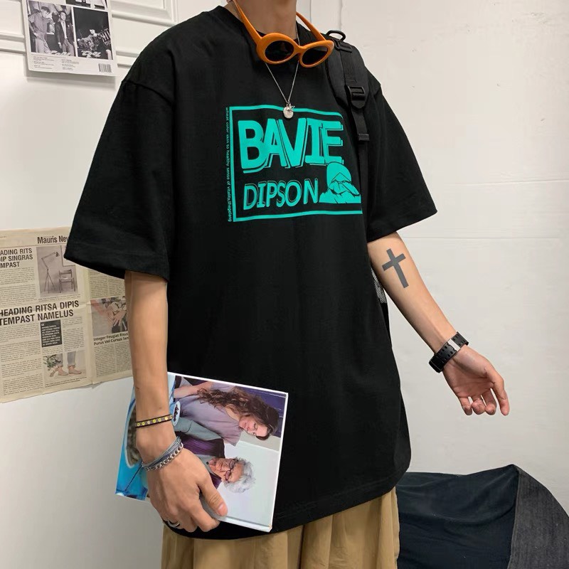 Áo thun phông nam nữ tay lỡ form rộng unisex AT 518