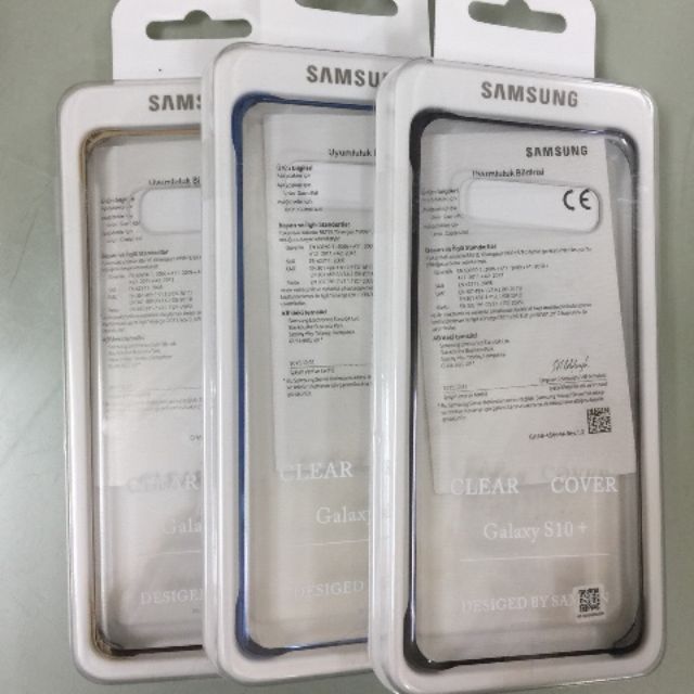 Ốp lưng các đời máy SamSung Galaxy S10 Clear Cover chính hãng