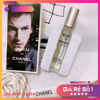 Nước hoa Nam Blue Chanel 20ml lưu hương lên đến 8h Mùi hương gỗ rừng quyến rũ Thể Hiện Sức Quyến Rủ Nam TÍnh