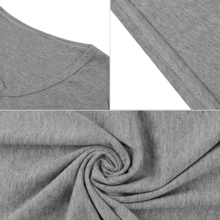 Áo thun nam cotton cổ V form ôm
