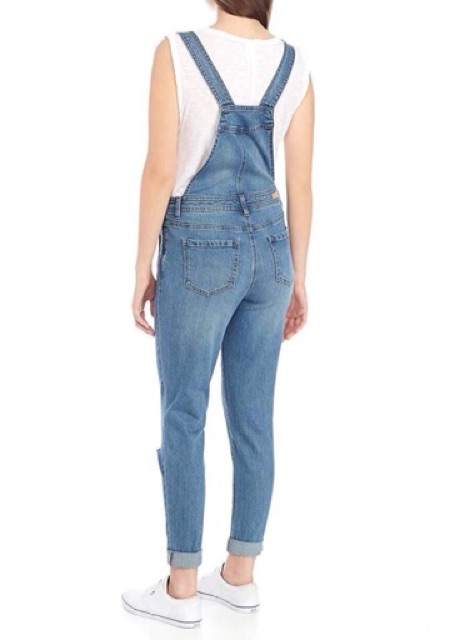 Yếm jean dư rách xước dư xịn - có Bigsize