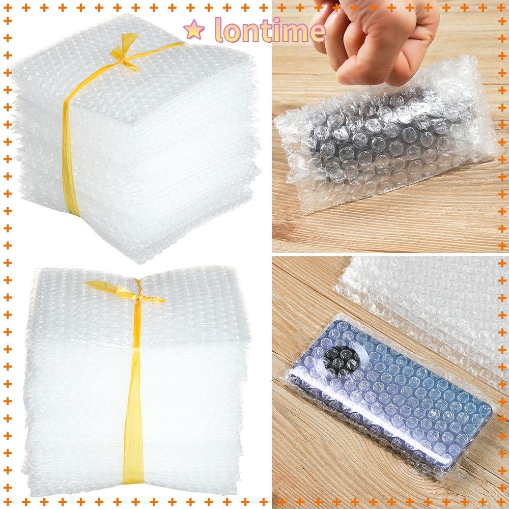 Set 50 Túi Xốp Đóng Gói Trong Suốt Bảo Vệ Chống Sốc 5 Kích Thước Tùy Chọn