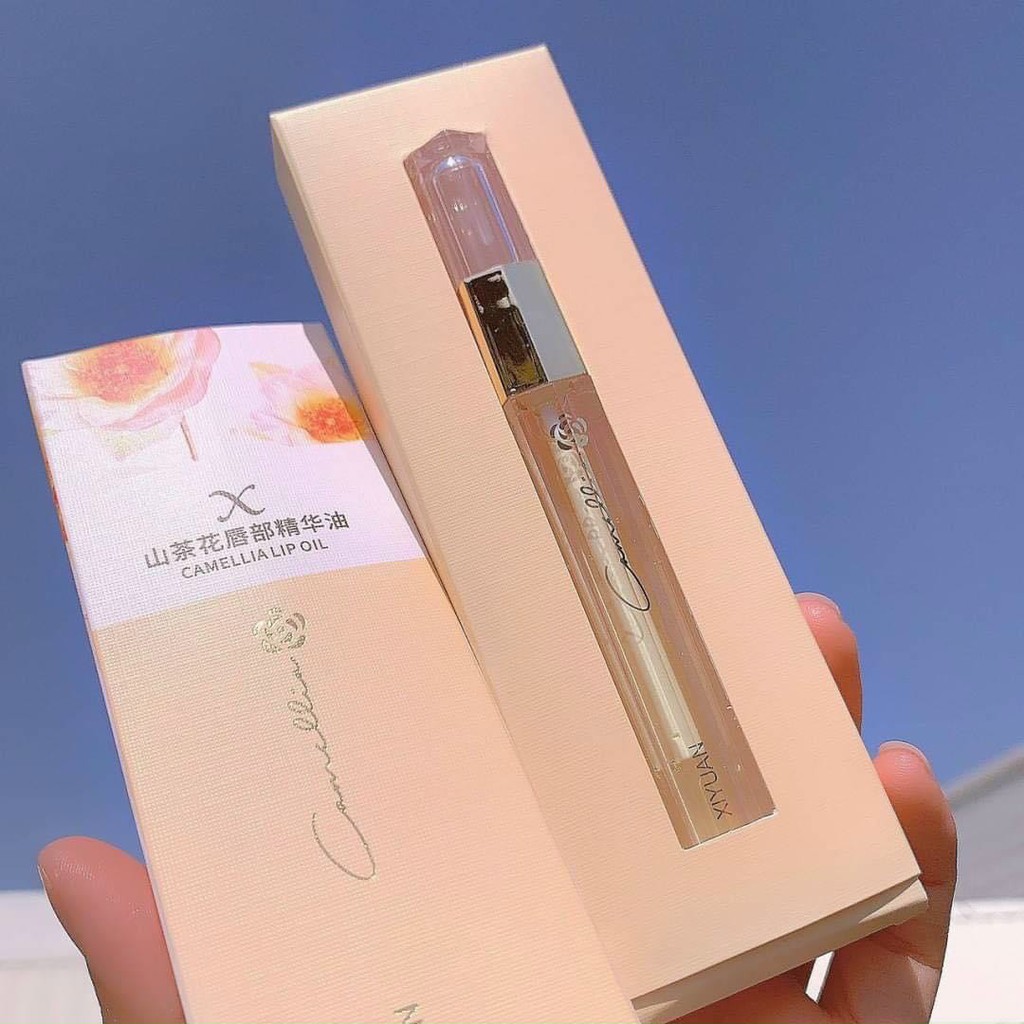 Son bóng dưỡng môi Camellia Lip Oil Hoa Tinh Chất Hoa Sơn Trà