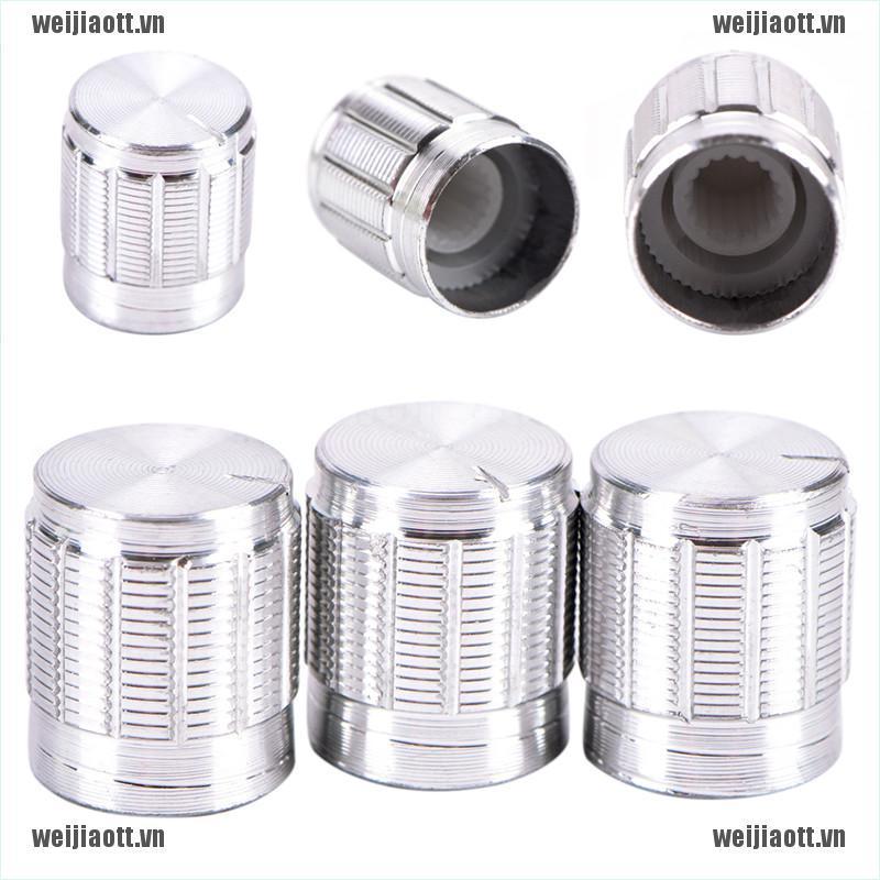 10 nút vặn điều chỉnh âm lượng bằng hợp kim nhôm 15x17mm
