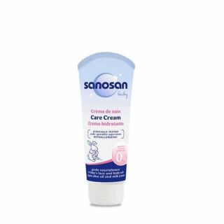 Kem dưỡng ẩm cho trẻ chiết xuất Olive hữu cơ Sanosan 70ml