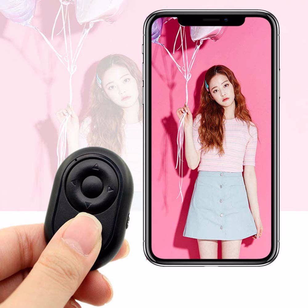 Thiết bị điều khiển chụp ảnh từ xa không dây bluetooth mini cho ios Android