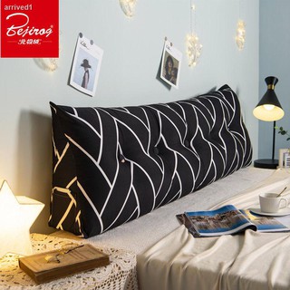 Gối Tựa Đầu Giường Vải Canvas Hình Tam Giác Mềm Mại Chống Bụi Kiểu Hàn Quốc