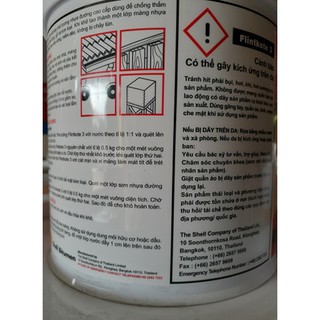 SHELL FLINKOTE No 3 – Sơn chống thấm gốc Bitum 18l