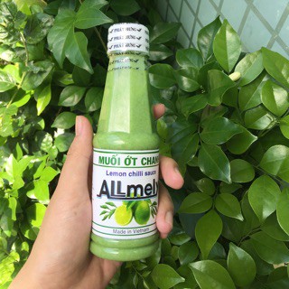 COMBO 4 CHAI MUỐI ỚT CHANH ALLMELY NHA TRANG CHAI 220ml