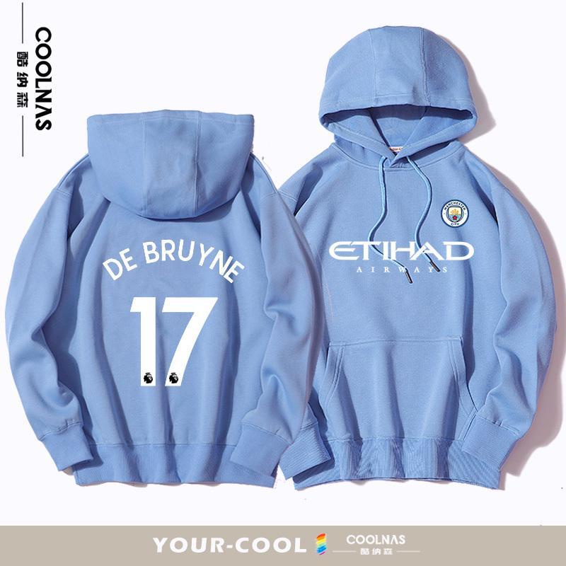 Áo Hoodie Manchester Jersey 2021 Phong Cách Bóng Đá Mới Debra No. Áo Sweater In Họa Tiết 17 Kiểu Dáng Trẻ Trung Cho Nam